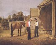 William Sidney Mount The Horse Trade (mk13) oil painting